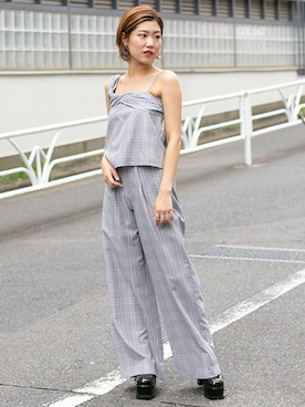 BARAKさん（レディース・161cm）の夏コーディネート