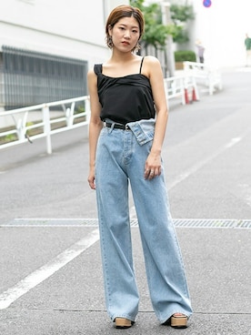 「バラク」｜BARAKさん（レディース・161cm）の夏コーディネート