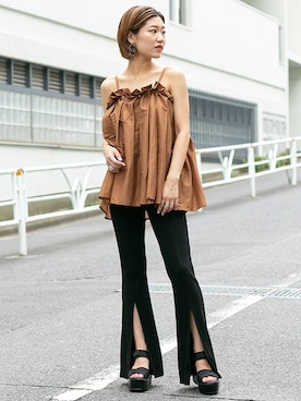 BARAKさん（レディース・161cm）の夏コーディネート