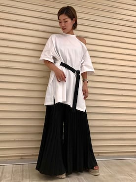 BARAKさん（レディース・161cm）の夏コーディネート