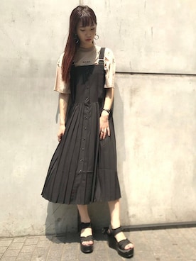 BARAKさん（レディース・168cm）の夏コーディネート