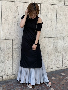 BARAKさん（レディース・161cm）の夏コーディネート