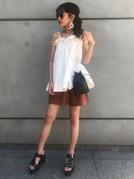 BARAKさん（レディース・160cm）の夏コーディネート