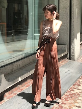 BARAKさん（レディース・160cm）の夏コーディネート