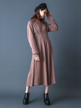 「タックイン」｜BARAKさん（レディース・167cm）の秋コーディネート