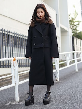 「BARAK（バラク）のアイテム」を使った、BARAKさん（レディース・160cm）の秋コーディネート
