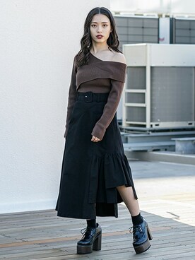 BARAKさん（レディース・152cm）の秋コーディネート
