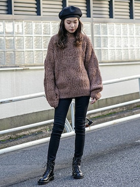 BARAKさん（レディース・160cm）の秋コーディネート