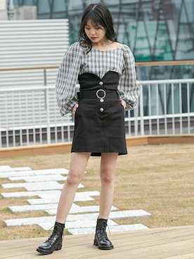 BARAKさん（レディース・160cm）の冬コーディネート