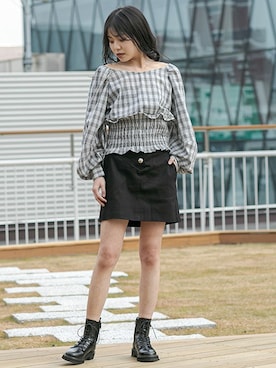 BARAKさん（レディース・160cm）の冬コーディネート