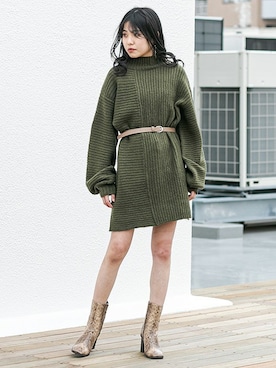 BARAKさん(レディース・160cm)の冬コーディネート