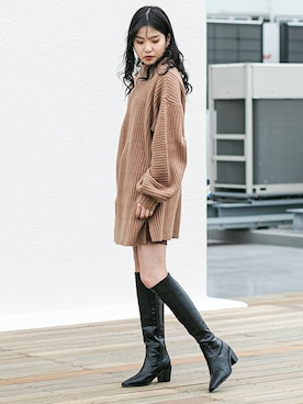 BARAKさん(レディース・160cm)の冬コーディネート