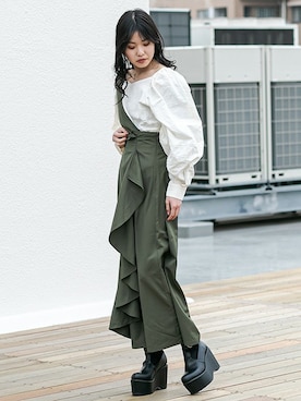 BARAKさん（レディース・160cm）の冬コーディネート