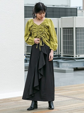 BARAKさん（レディース・160cm）の冬コーディネート