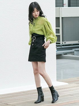 BARAKさん（レディース・160cm）の冬コーディネート