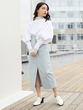 「BARAK（バラク）のアイテム」を使った、BARAKさん（レディース・152cm）の春コーディネート