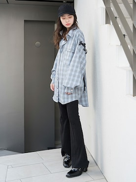 「BARAK（バラク）のアイテム」を使った、BARAKさん（レディース・160cm）の春コーディネート