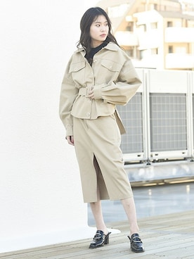 BARAKさん(レディース・160cm)の春コーディネート