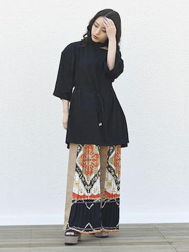 「BARAK（バラク）のアイテム」を使った、BARAKさん（レディース・152cm）の春コーディネート