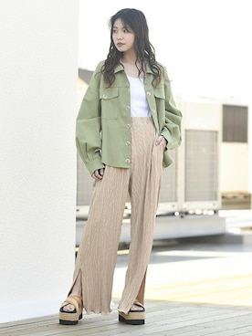 BARAKさん(レディース・160cm)の春コーディネート