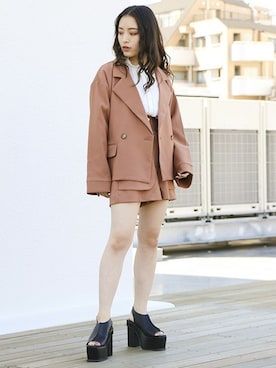 BARAKさん(レディース・152cm)の春コーディネート