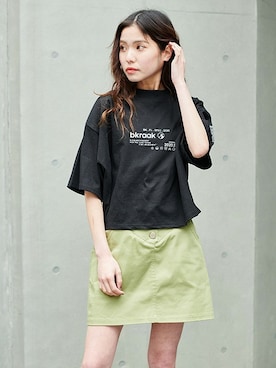 「BARAK（バラク）のアイテム」を使った、BARAKさん（レディース・160cm）の春コーディネート