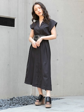 「BARAK（バラク）のアイテム」を使った、BARAKさん（レディース・152cm）の春コーディネート