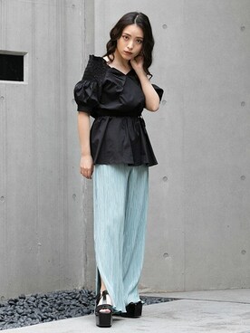 BARAKさん（レディース・152cm）の夏コーディネート