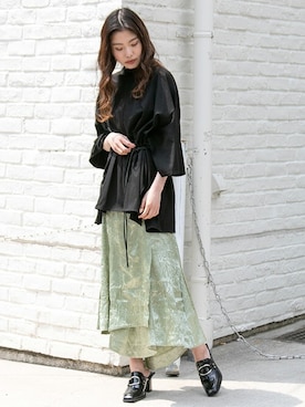 BARAKさん（レディース・160cm）の春コーディネート