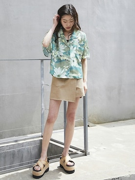 BARAKさん（レディース・160cm）の夏コーディネート