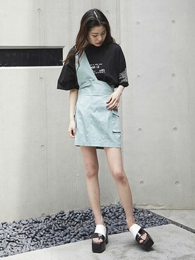 BARAKさん(レディース・160cm)の夏コーディネート
