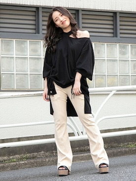 BARAKさん（レディース・152cm）の夏コーディネート
