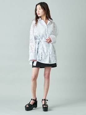 「BARAK（バラク）のアイテム」を使った、BARAKさん（レディース・160cm）の夏コーディネート