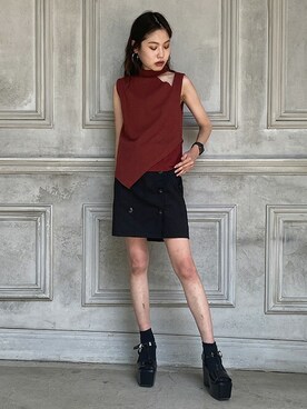 「バラク」｜BARAKさん（レディース・160cm）の秋コーディネート