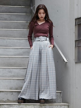 BARAKさん（レディース・160cm）の秋コーディネート