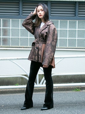 BARAKさん（レディース・160cm）の秋コーディネート