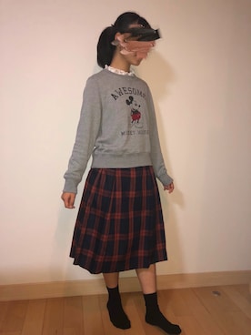 「SM2（エスエムツー）のアイテム（トップス）」を使った、Moemaruさん（レディース・157cm・10代）の秋コーディネート
