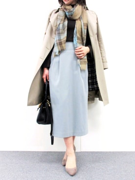 「John Scott（ジョンスコット）のアイテム」を使った、shino_wearさん（レディース・167cm）の春コーディネート