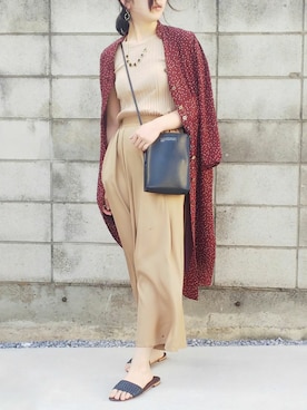 「PARLMASEL（パールマシェール）のアイテム」を使った、shino_wearさん（レディース・167cm）の夏コーディネート