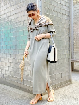 True Navy トゥルーネイビー のワンピースを使った人気ファッションコーディネート Wear