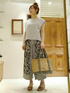 なおさん（レディース・165cm）の夏コーディネート