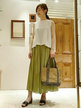 なおさん（レディース・165cm）の夏コーディネート