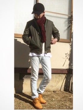 ゆうさん（メンズ・178cm）の冬コーディネート