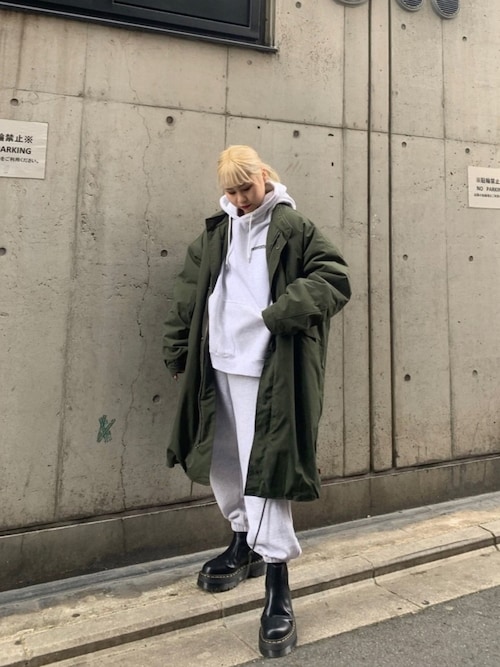 KINUKA｜WHO'S WHO galleryのモッズコートを使ったコーディネート - WEAR