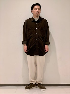 「WORK NOT WORK URBAN RESEARCH（ワークノットワークアーバンリサーチ）のアイテム」を使った、kantaさん（メンズ・165cm）の冬コーディネート