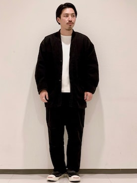 「WORK NOT WORK URBAN RESEARCH（ワークノットワークアーバンリサーチ）のアイテム（その他アウター）」を使った、kantaさん（メンズ・165cm）の冬コーディネート
