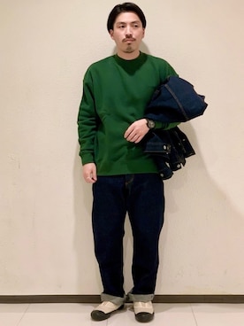 「ノーカラージャケット」｜kantaさん（メンズ・165cm）の冬コーディネート