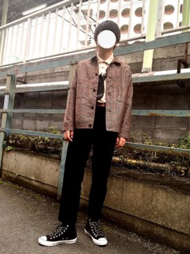 としぴさん（メンズ・175cm）の秋コーディネート