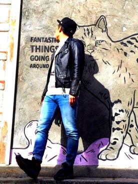 びーびー☑︎さん（メンズ・167cm）の冬コーディネート