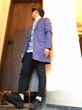 びーびー☑︎さん（メンズ・169cm）の冬コーディネート